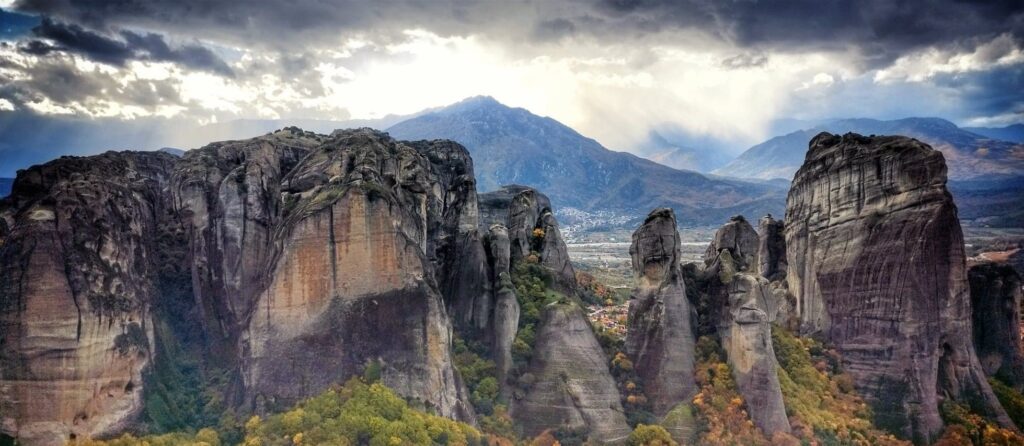Massif des Météores, en Grêce