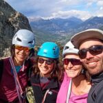 groupe du stage escalade Éperon Bouchier