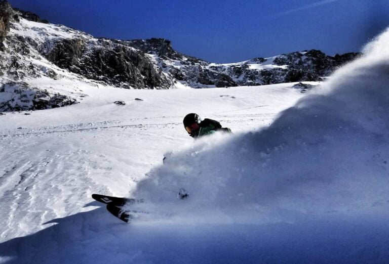 ski hors piste à La Grave